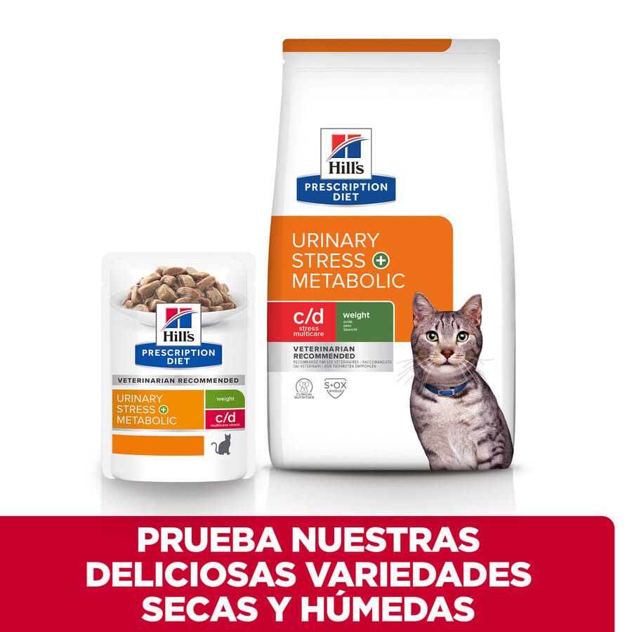 Hill's Prescription Diet c/d Multicare Stress + Metabolic ração para gatos, , large image number null